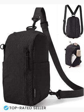 Quilted Puffer Crossbody Sling Bag Lightweight Nylon Casual Travel Fanny Pack